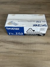 Genuine Brother TN-350 Black Toner Cartridge -- New Sealed Box