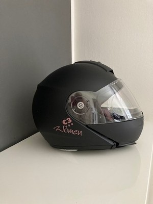 Motorradhelm Women von Schuberth C3 Pro  Gr. M in schwarz-matt wie neu