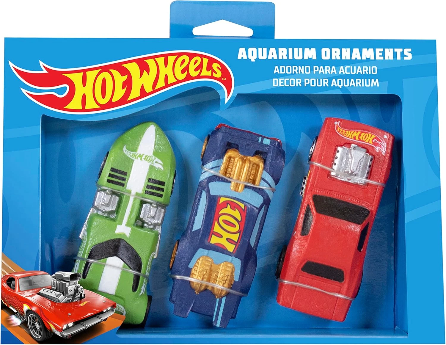 Hot Wheels Cars | 3-Piece Aquarium Decoration Bundle | Fish Tank Accessories | S
Opens in a new wind