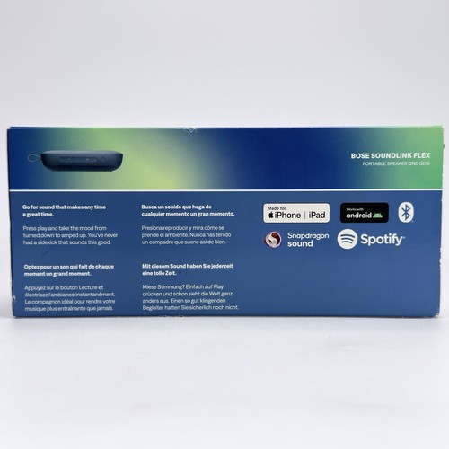 Bose Soundlink Flex Portable Bluetooth Speaker 2nd Gen (Blue Dusk) Rechargeable - 第 10/15 張圖片