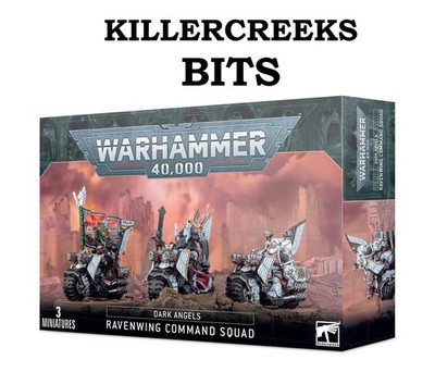 40K Space Marines Dark Angels Ravenwing Command Squad Bits Bitz Multi Listing