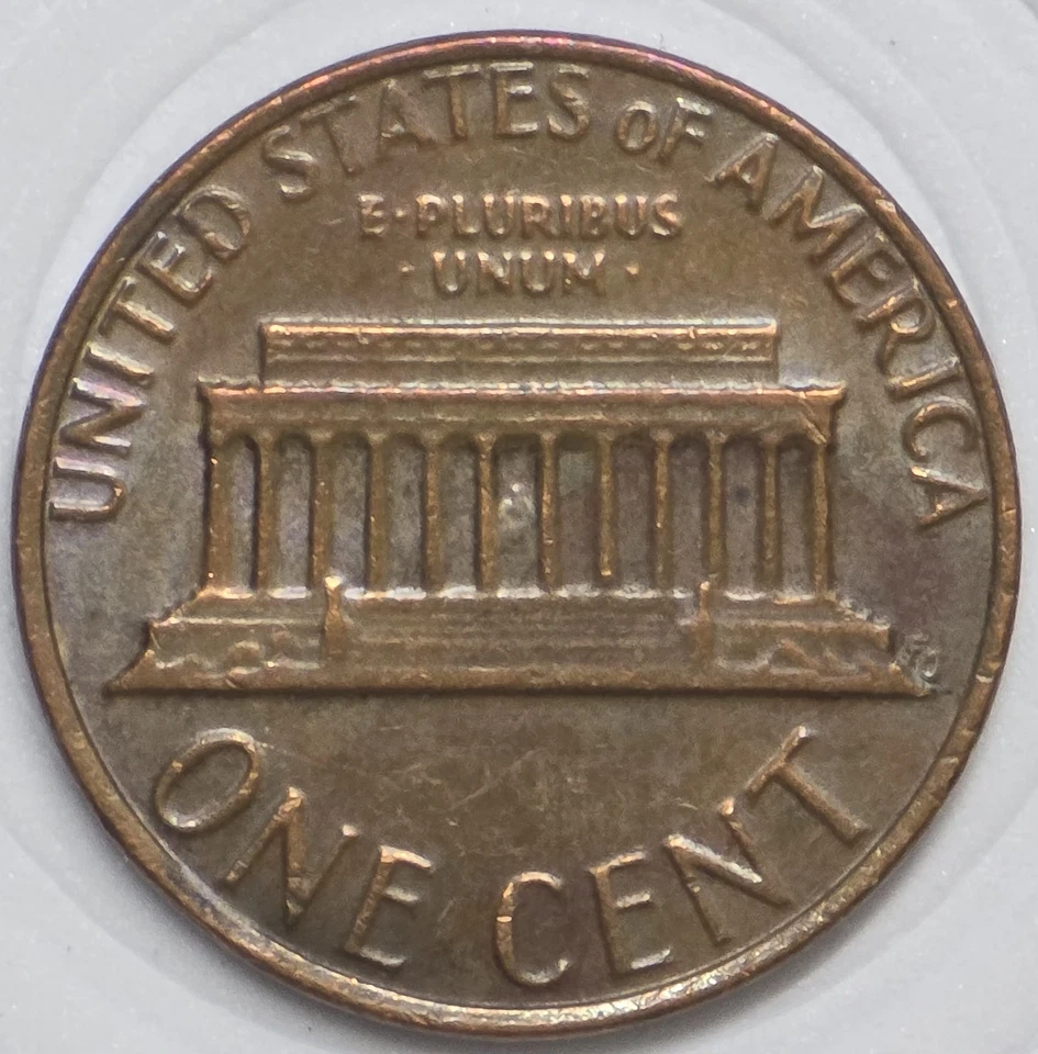 1982 Lincoln Penny Small Date 3.1g Copper BN Transitional Error Variety - Image 3 of 4