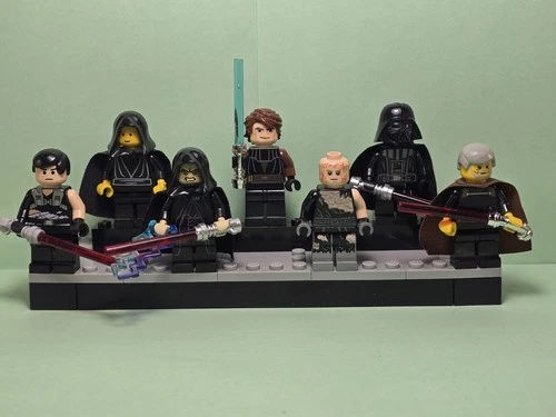 Lego Star Wars Lot Of 7 Minifigures Emperor Palpatine Dooku Galen Marek L16