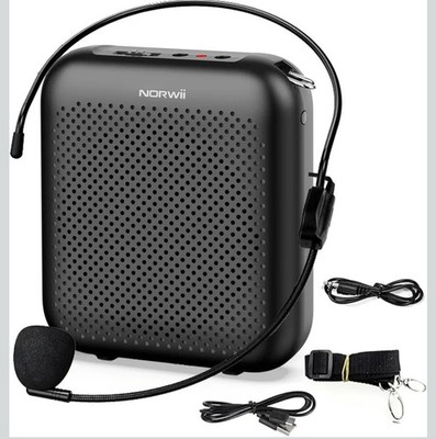 Bluetooth Sprachverstärker, Endstufen, tragbares Mini kabelgebundenes Mikrofon...