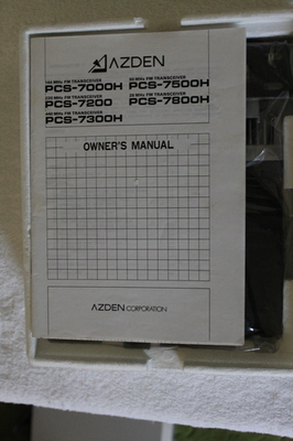 NOS AZDEN PCS-7500H 6 meter band (signature required on delivery