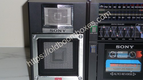 SONY CFS-9000 3-Piece Stereo Boombox 1980' & Service Manual in PDF file - Picture 6 of 17