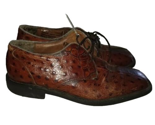 Stacy Adams Herren rot Oxford eleganter Schuh Größe 10,5 OS02 B - Bild 2 von 12