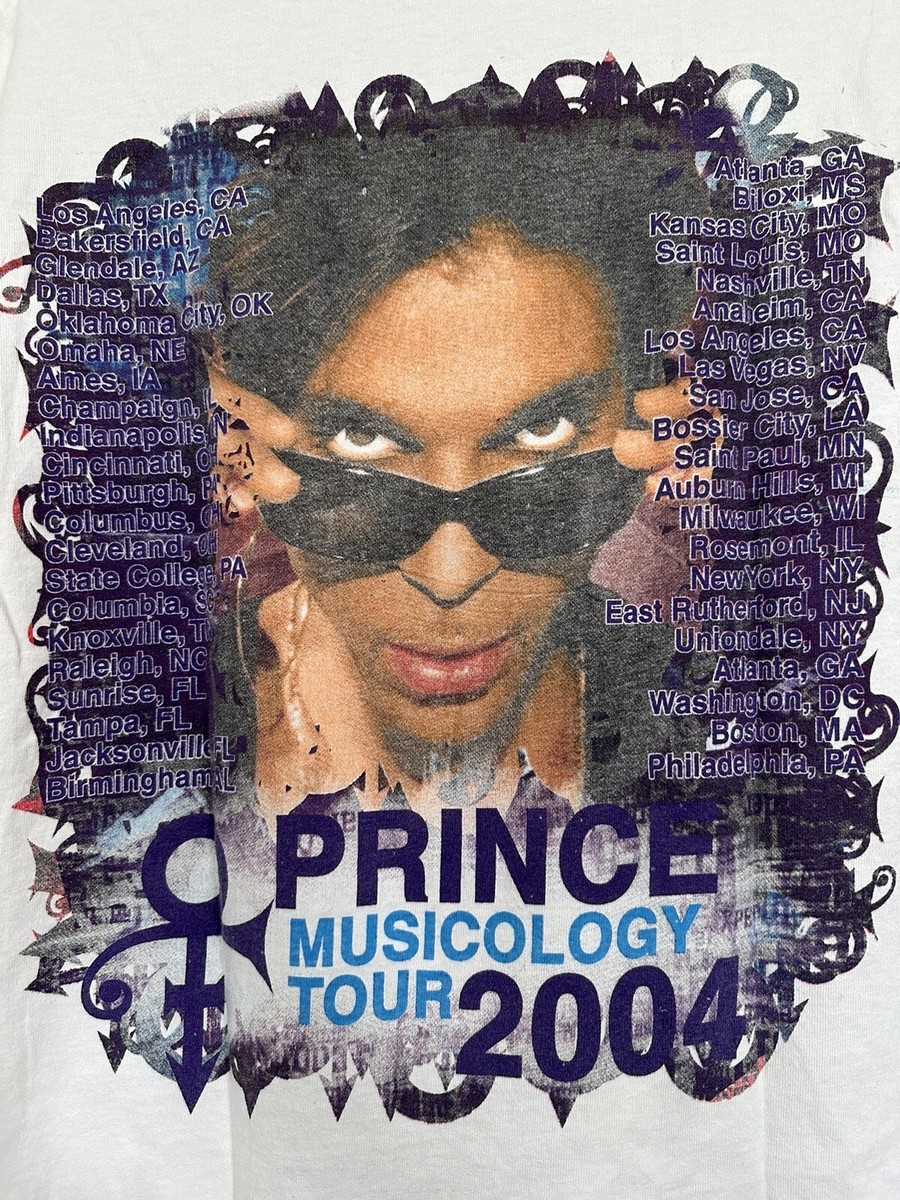 2004 PRINCE MUSICOLOGY TOUR TSHIRT | eBay