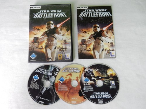 Star Wars - Battlefront 1 für PC - Erstausgabe - CIB - OVP - Komplett !