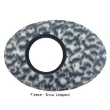 Bluestar Extra Large Oval Snow Leopard Fleece Eyecup Eye Cushion 6014 Eyecushion