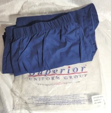 Superior Uniform Group Medical Tech Scrub Pants - Blue - 74761 - XL Tall