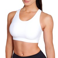 Sportjock Women's Super Sports Bra White Medium Sportjock Women's Super Sports Bra White Medium