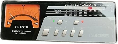 Boss TU-12EX Chromatic Tuner Guitar and Bass Tested Working Used From Japan - Picture 5 of 12