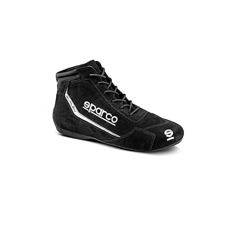 (TG. 43 EU) Sparco Stivali Slalom 2022 Taglia 43 Nero, Mocassino Unisex-Adulto,