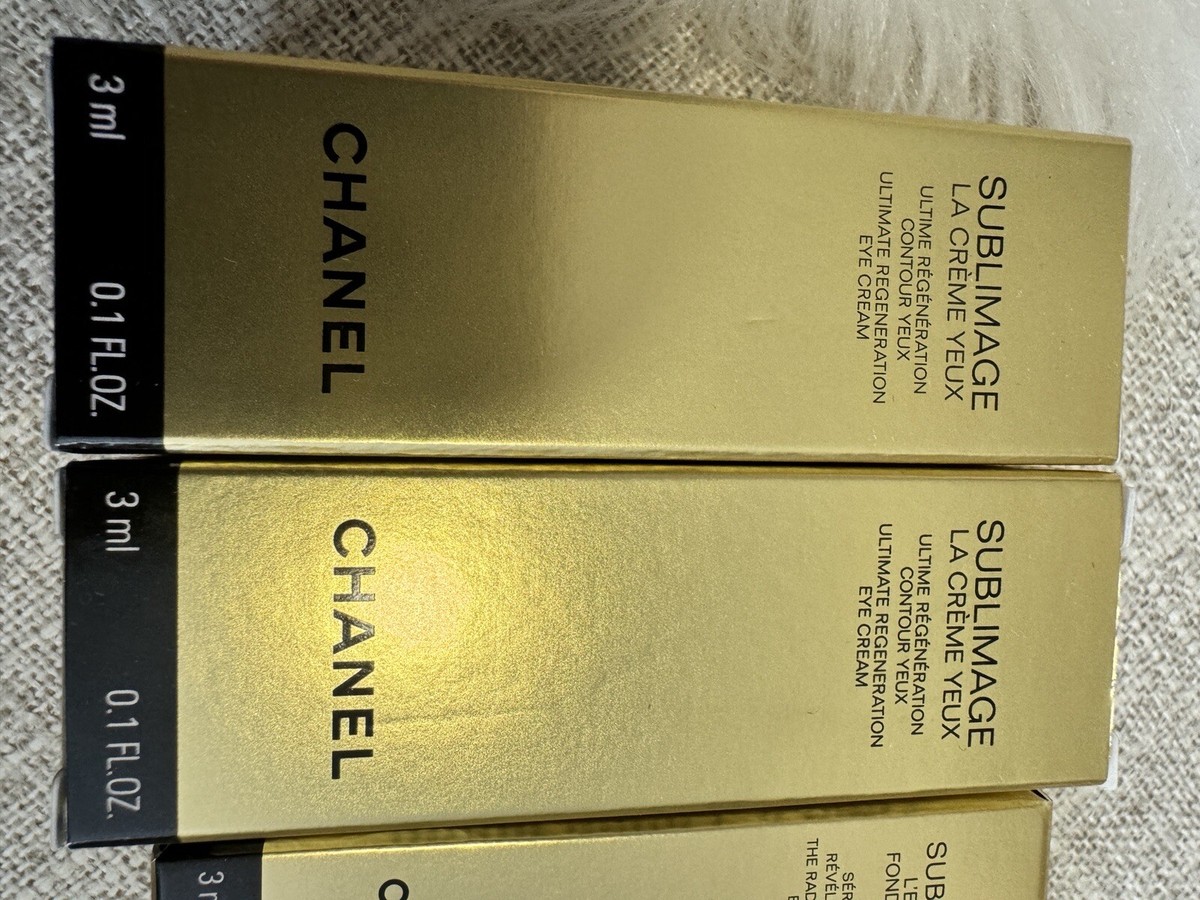 Chanel Sublimage Skincare Travel Size Samples Eye Cream