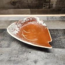 MCM Table Ashtray Textured Goldenbrown 