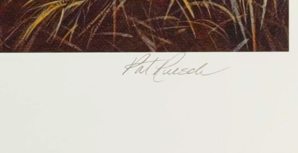 Pat Ruesch Print "Silent Passage" #373/950 Limited Edition Signed - Image 3 of 4