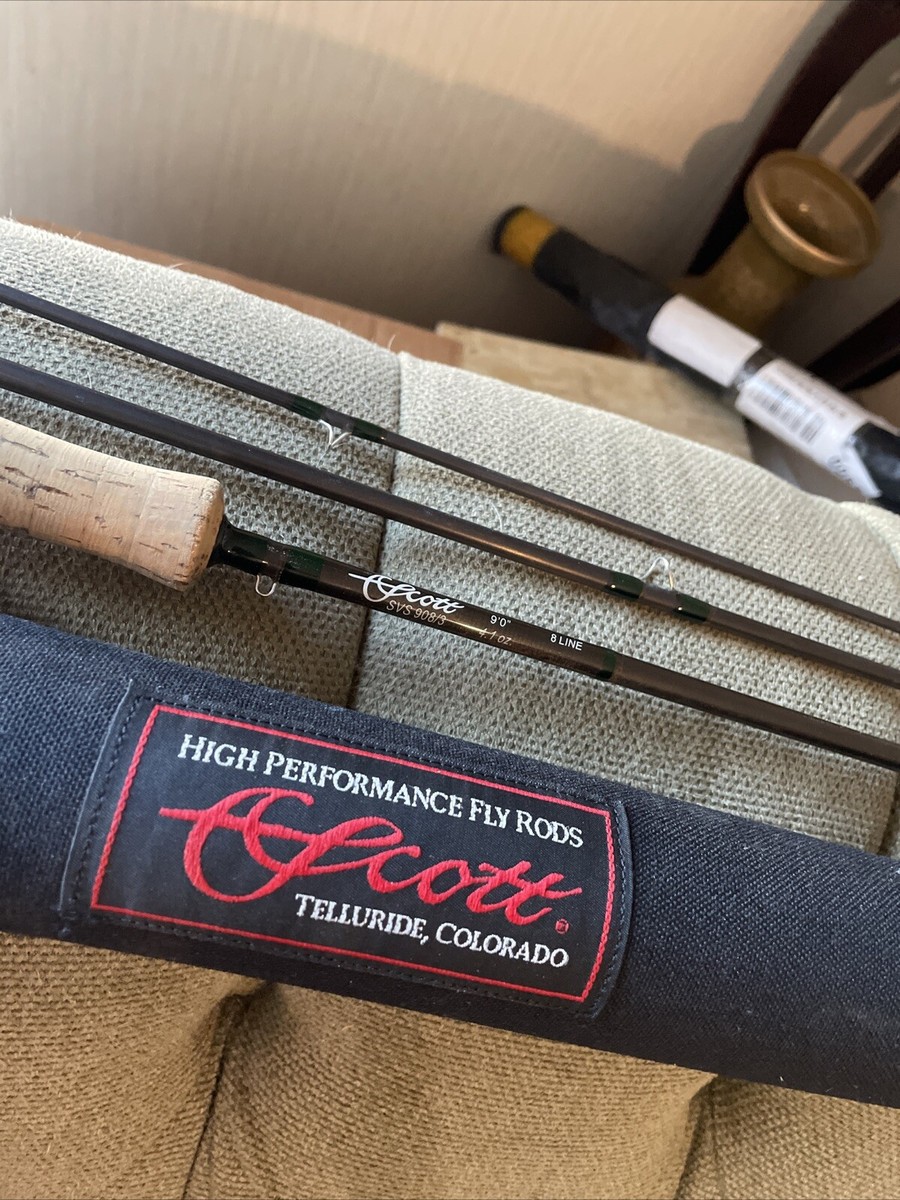 Scott 🇺🇸🔥💎🐟SVS 908/3, 9-Foot, 8 Wt, 3-Piece Fly Rod Scott 🇺🇸🔥💎🐟SVS 908/3, 9-Foot, 8 Wt, 3-Piece Fly Rod