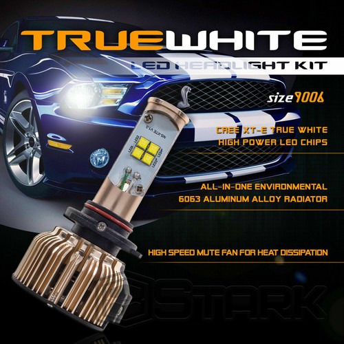 Stark 80 Watt LED Kit CREE XT-E 6000K White Fog Light Bulbs - 9006 HB4 - Bild 2 von 6