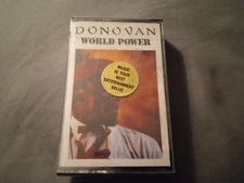 Donovan "World Power" Cassette Tape Sealed New