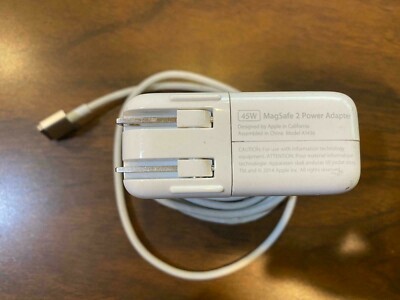 【新品】Apple 45W MagSafe 2 Power Adapter GENUINE Apple 45 Watt MagSafe 2, 45W Power Charger A1436 FREE