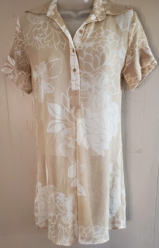 New York & Company Sheer Long Tunic, Xs, EUC