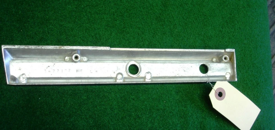 1958 年 1959 年 AMC NASH RAMBLER AMBASSADOR LH DASH CHROME TRIM 状况极佳 二手 DN153 — 第 2/4 张图片