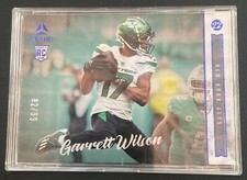 2022 Panini Chronicles - Luminance Update Rookies Blue #217 Garrett Wilson...