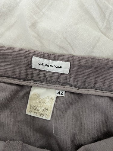 Costume National Corduroy Skirt Size 42 - Picture 7 of 12