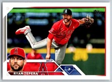 2023 TOPPS SERIES 2 RYAN TEPERA LOS ANGELES ANGELS #375