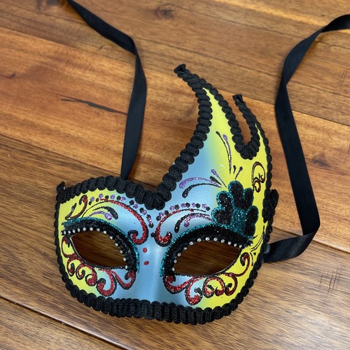 Maschera del Galeone Handmade Venice Mask Mardi Gras Costume Ball Halloween - Picture 7 of 7
