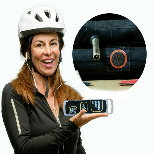 2x Cycle Puncture Repair Kit Bike Cycle Inner Tyre Tube Glue Patch