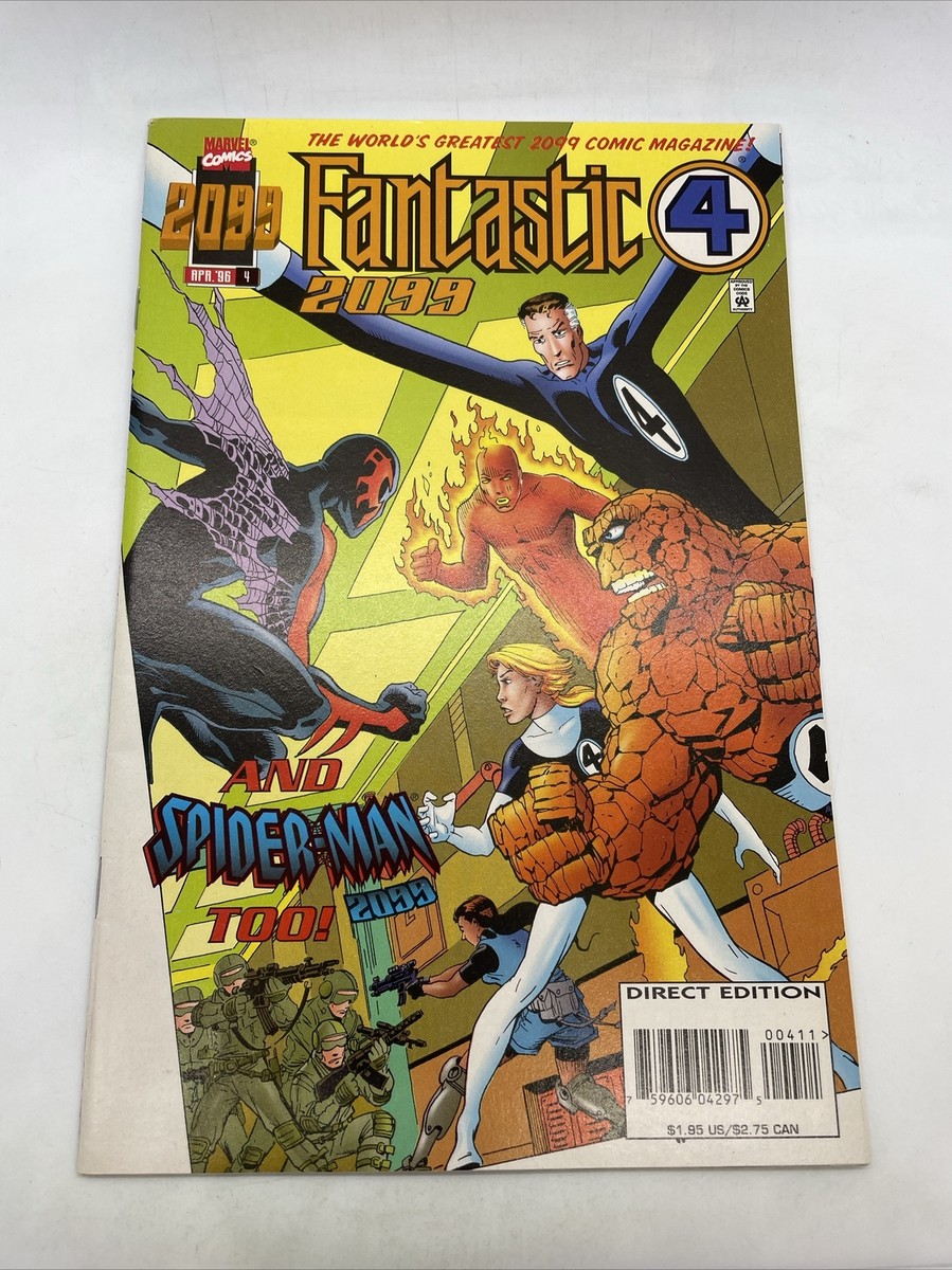 Fantastic Four 2099 Issue #4 Marvel Comics 1996 Fantastic Four