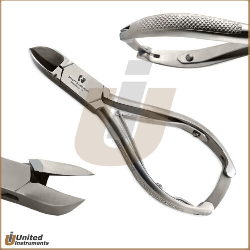Thick Toenail Heavy Duty Nippers Clipper Cutter Podiatry Surgical Instruments - Picture 3 of 4