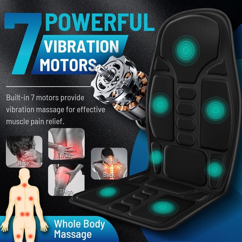 Rückenmassagegerät Massagesitzauflage Auto Massageauflage mit Wärmefunktion 12V - Bild 6 von 18