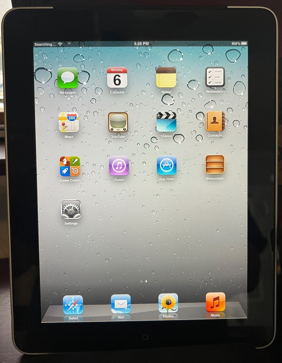 Apple iPad 1st Gen. 32GB, Wi-Fi, 9.7in - Black (CA) 400100243664| eBay