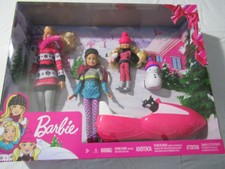 barbie snow fun set