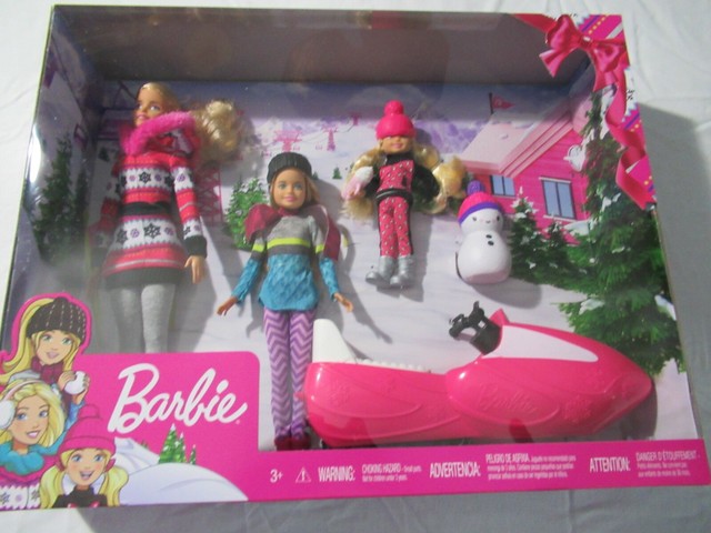 barbie snow sisters