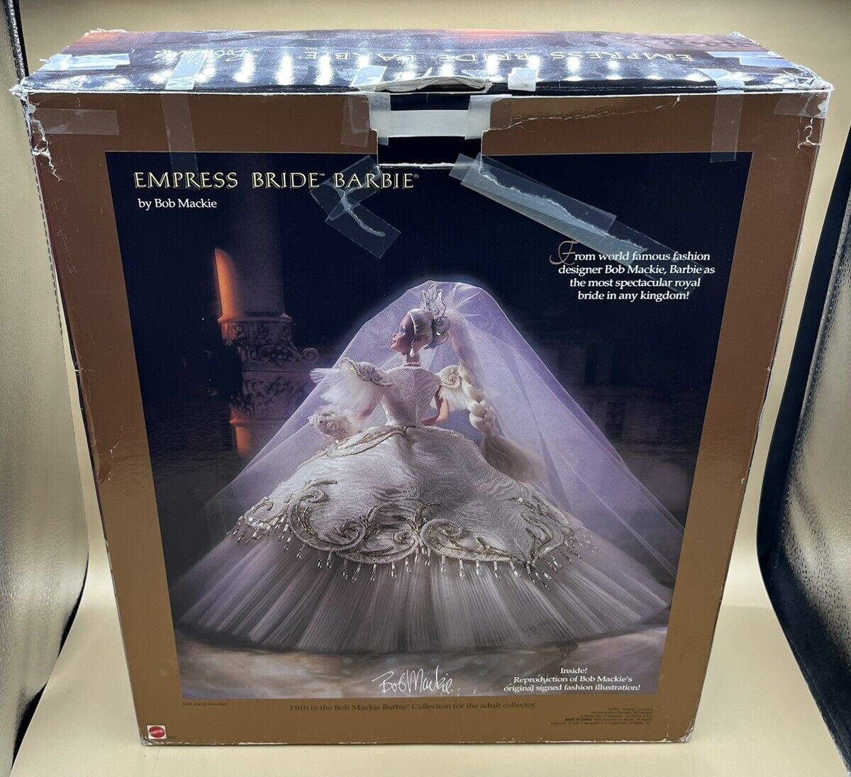 BARBIE DOLL BOB MACKIE EMPRESS BRIDE 1992 (4247-9993 BARBIE DOLL BOB MACKIE EMPRESS BRIDE 1992 (4247-9993