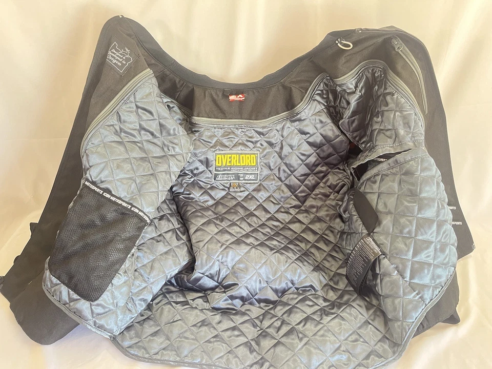 Overload Icon D30 Textile Riding Jacket 2XL - Image 4 of 4