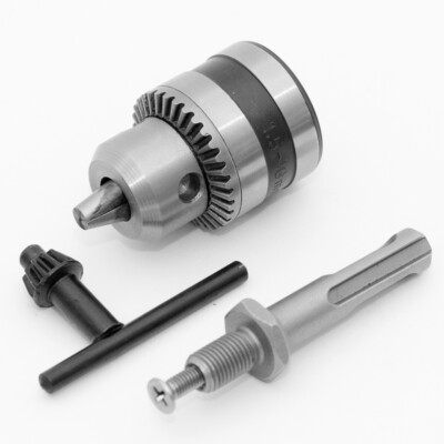 Zahnkranzbohrfutter 3/8x24UNF Spannweite 1,5 - 10 mm mit SDS-Plus Adapter