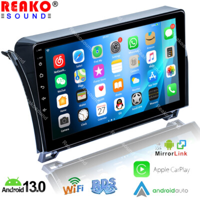 For Toyota Tundra 07-13 Sequoia 08-19 Carplay Car Radio Stereo GPS Navi WIFI BT