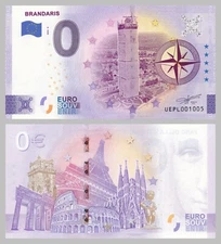 0 Euro Souvenir Note Lighthouse Brandaris
