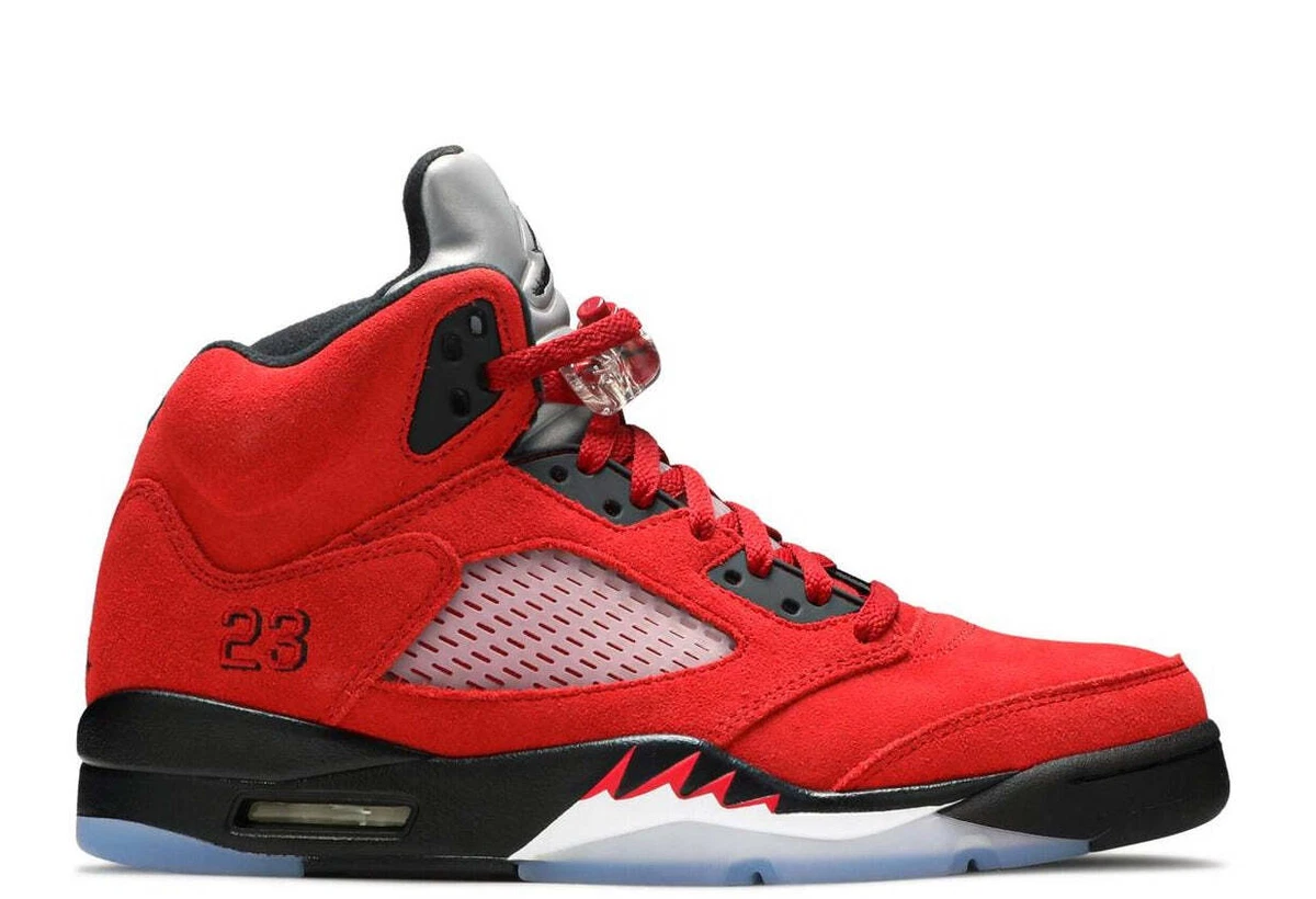 Jordan 5 Retro Raging Bull Red Suede for Sale | Authenticity