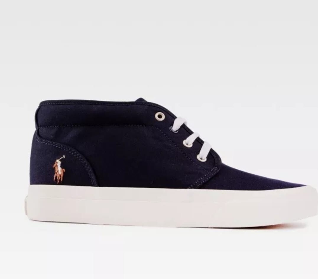 ★ラルフ ローレン★Keaton Chukka Boot★Hunter Navy 1 Polo Ralph Lauren Keaton Chukka Sneakers Hunter Navy Mid-Top