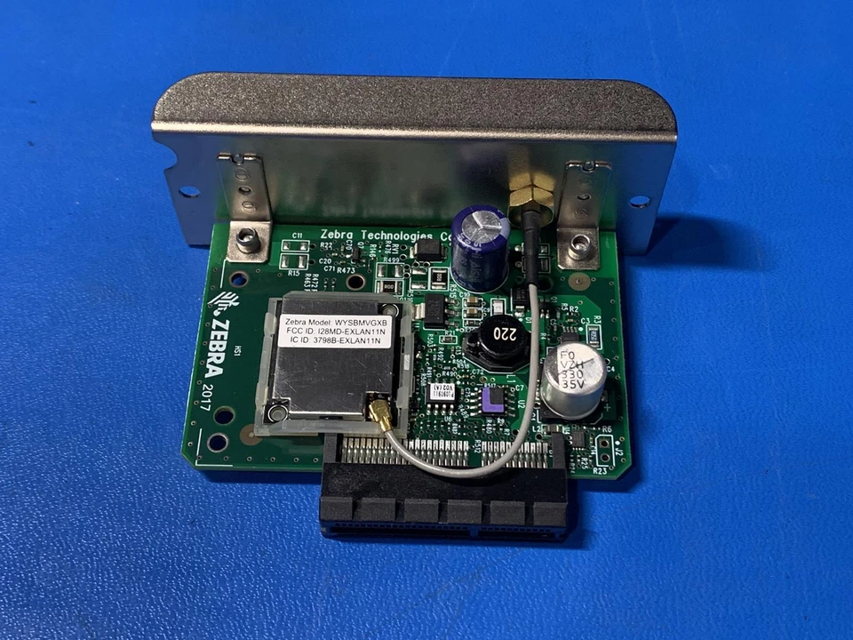 Zebra P1033782-06A Wireless Wi-Fi Print Server Card Module - Image 3 of 4