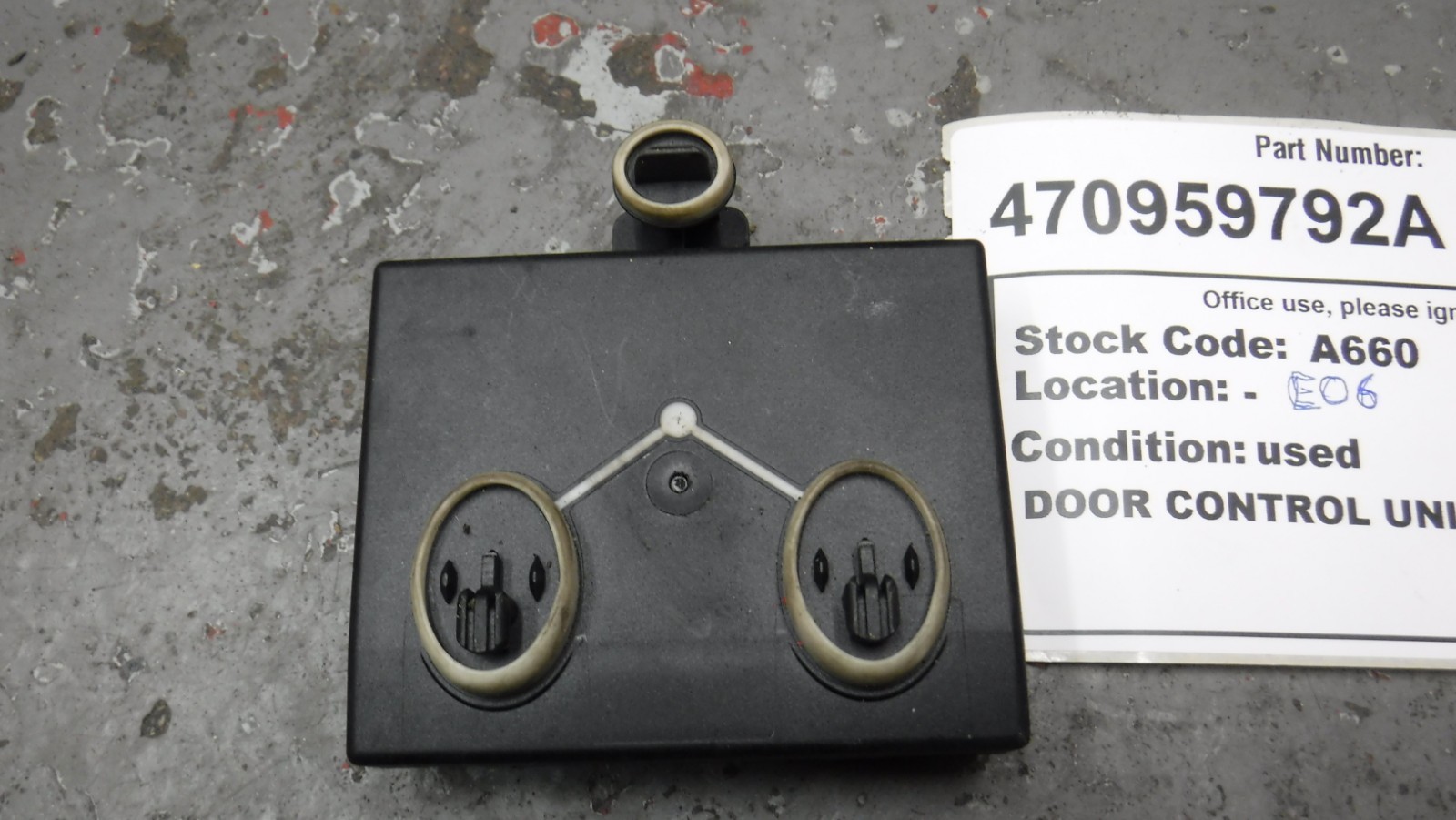 Lamborghini Aventador Centenario Door Control Release Unit ECU 