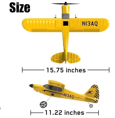 Aereo RC 3CH RC Trainer Aereo Sport Cub S2 con Elica Saver&Xpilot Stabile - Foto 10 di 16