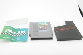 R.C. Pro-Am - Nintendo Game (NES) + BOX, manual, sleeve, foam