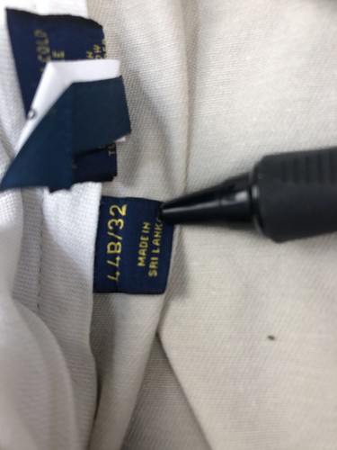 Polo Ralph Lauren Pants Mens 44B 44x27 Tan Beige Classic Fit Cuffed Chinos - Picture 7 of 20